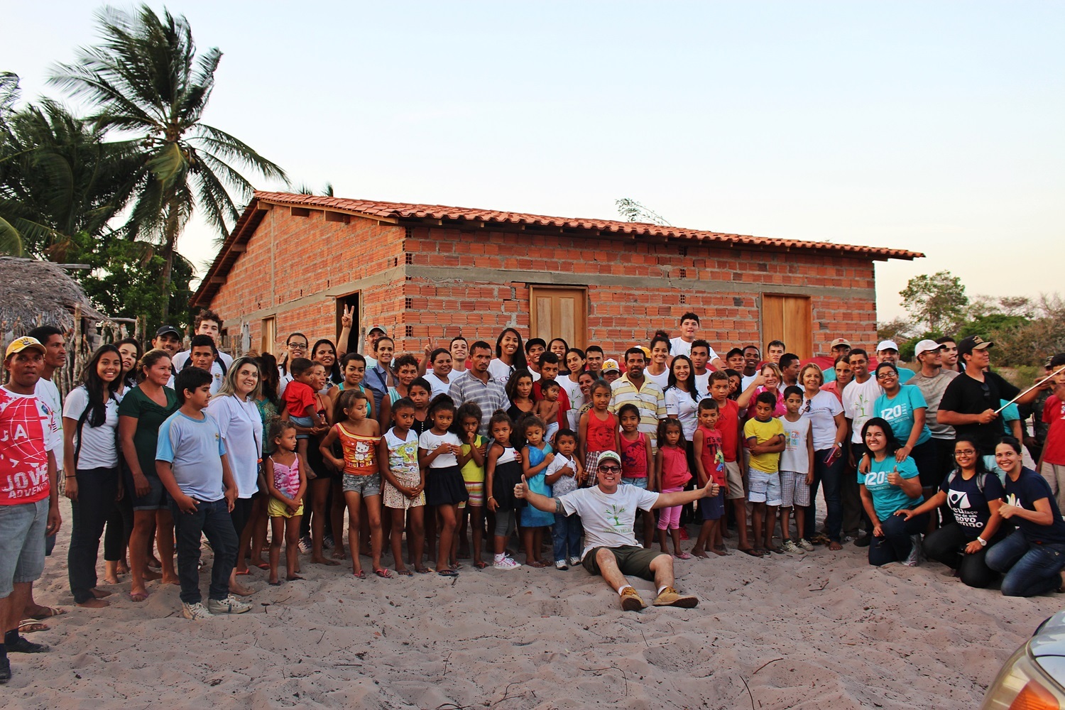 Comunidade atendida pelo Projeto Belágua no Maranhão
